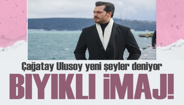 Bıyıklı Çağatay Ulusoy sosyal medyayı salladı