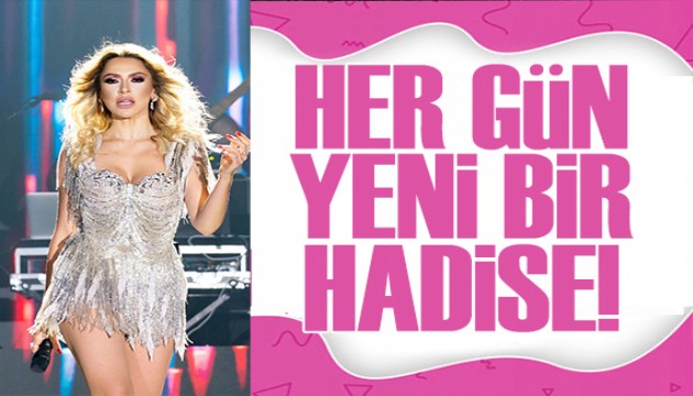 Sahnede şok olay! Hadise büyük panik yaşadı!
