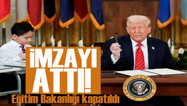 Trump kararını duyurdu: ABD'de Eğitim Bakanlığı kapatıldı