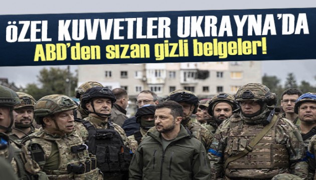 ABD'den sızan gizli belgeler: Özel kuvvetler Ukrayna'da sahada