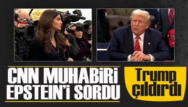 Epstein sorusu Donald Trump'ı çıldırttı