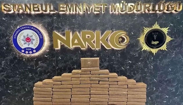 İstanbul'da 60 kg kokain ele geçirildi