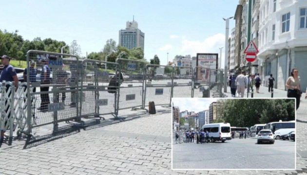 Taksim araç ve yaya trafiğine kapatıldı