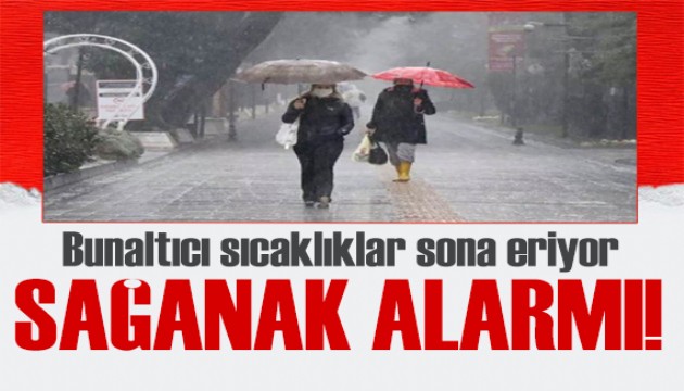 Meteoroloji'den uyarı: Hafta sonu sağanak ve rüzgar etkili olacak