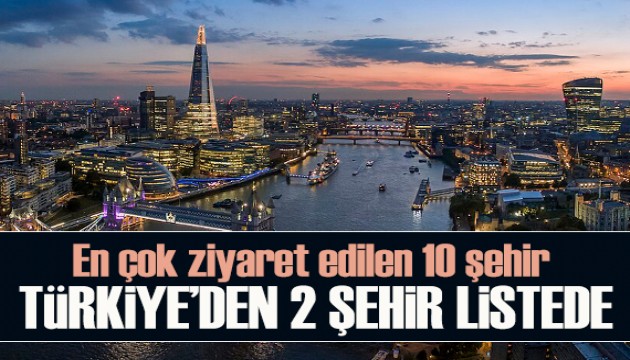 Türkiye'den de iki şehir listede: İşte dünyanın en çok ziyaret edilen 10 şehri