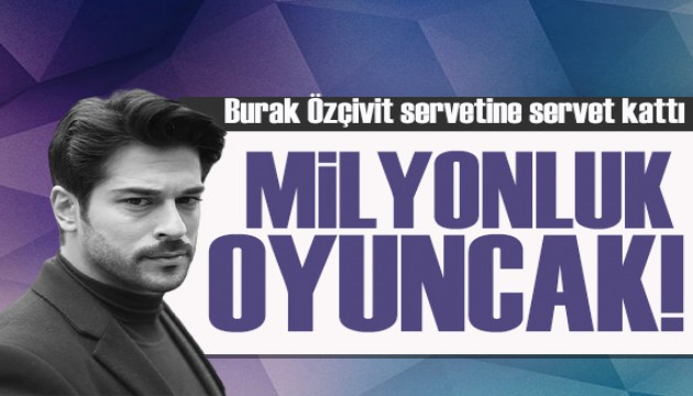 Burak Özçivit garajına yeni otomobil ekledi! Değeri dudak uçuklattı