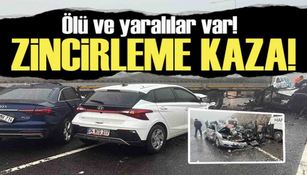 Gaziantep-Şanlıurfa yolunda sis nedeniyle zincirleme kaza! Ölü ve yaralılar var