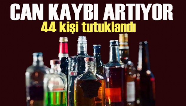 Ankara'da sahte içkiden 109 can kaybı: 44 kişi tutuklandı