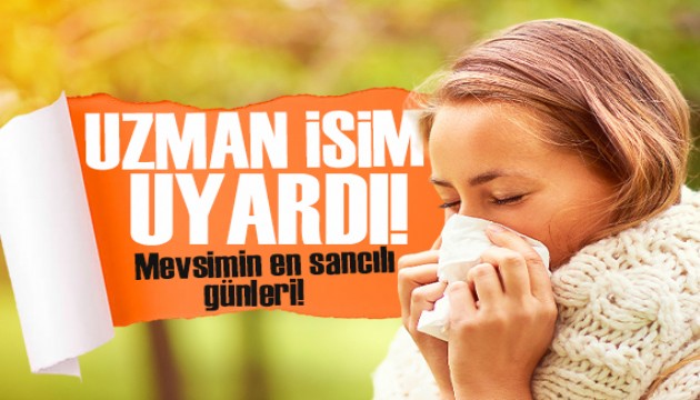 Mevsimin en sancılı günleri: Uzman isim ‘en yoğun saatler' diyerek uyardı