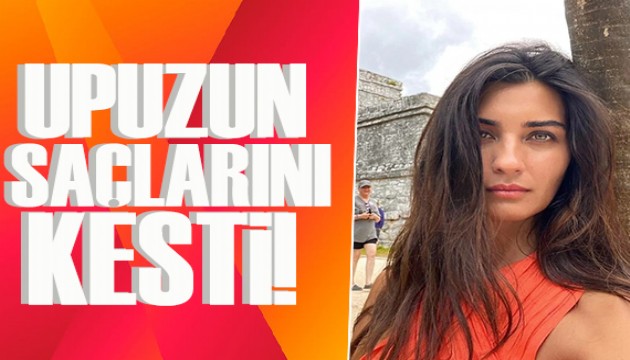 Tuba Büyüküstün uzun saçlarını kendi elleriyle kesti