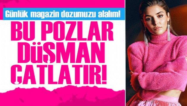 Hande Erçel karın kasları ile düşman çatlattı!