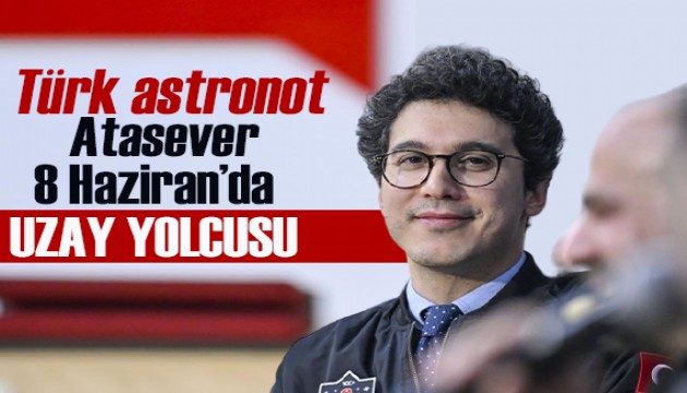 8 Haziran'da uzaya gidecek olan Türk astronot Tuva Cihangir Atasever, 7 deneye imza atacak