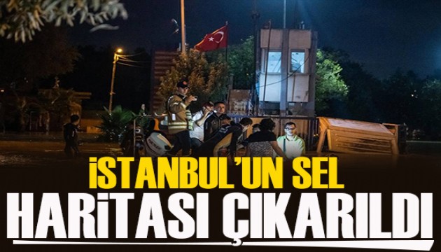 İstanbul'un sel haritası çıkarıldı! Peki hangi ilçeler 'yüksek tehlike' kategorisinde?