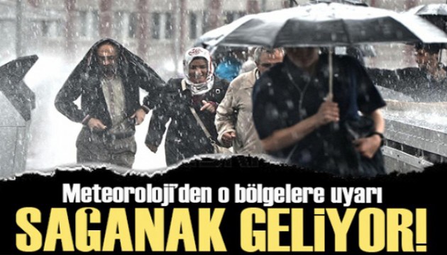 21 il için sarı kodlu uyarı: Kuvvetli yağış ve fırtına geliyor