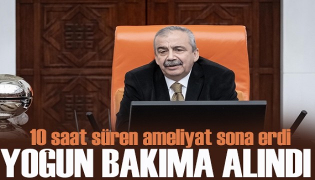 Sırrı Süreyya Önder hastaneye kaldırıldı! Ameliyat 10 saat sürdü