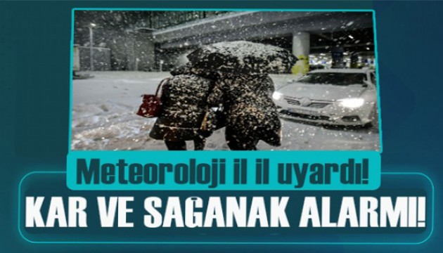 Meteoroloji'den uyarı: Sağanak, kar ve sis aynı anda etkili olacak