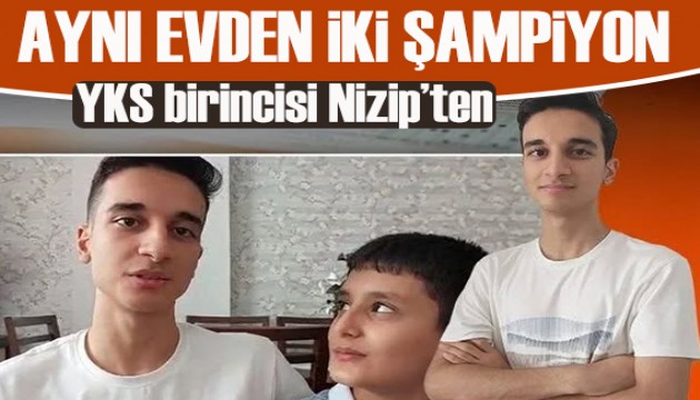 YKS şampiyonu Nizip'ten çıktı