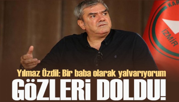 Yılmaz Özdil'in canlı yayında gözleri doldu: 'Bir baba olarak yalvarıyorum'