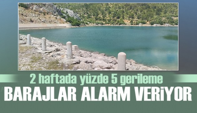 İstanbul barajları alarm veriyor: 2 haftada yüzde 5 gerileme