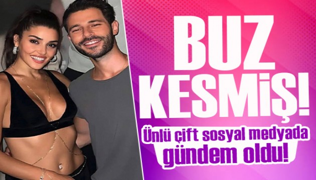 Hande Erçel ve Hakan Sabancı çifti, bir kez daha sosyal medyada gündem oldu!