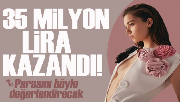 Afra Saraçoğlu 35 milyon lira kazandı!