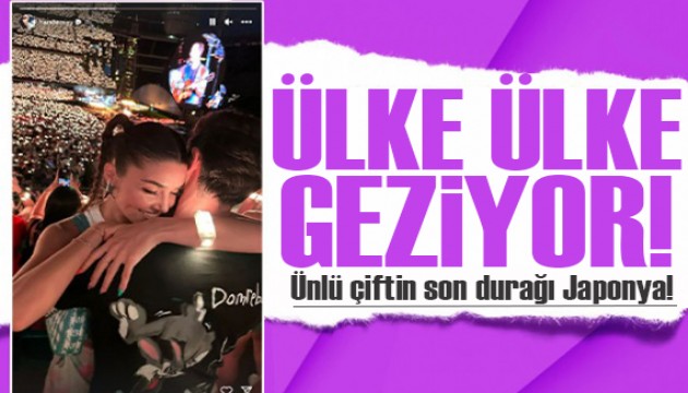 Hakan Sabancı ve Hande Erçel, Japonya'da!