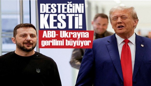 ABD, Ukrayna'nın enerji desteğini kesti!