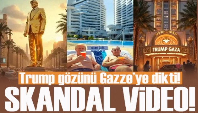 Trump'tan skandal Gazze videosu: Netanyahu ile tatil görüntülerini paylaştı