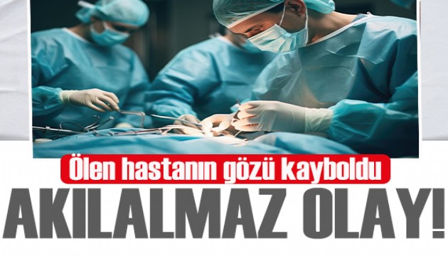 Akılalmaz olay: Ölen hastanın gözü kayboldu, doktorlar fareleri suçladı