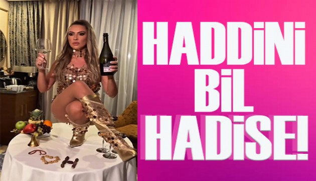 Hadise'ye tepki yağıyor!