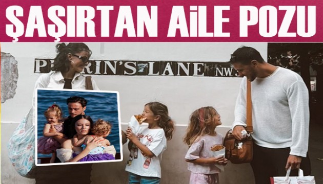 Pelin Akil ve Anıl Altan'dan şaşırtan aile pozu!