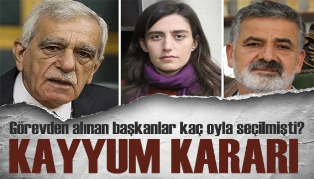 Kayyum kararı! Görevden alınan belediye başkanları kaç oyla seçilmişti?