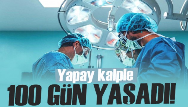 Bilimde çığır açan ilk: Yapay kalple hastaneden taburcu oldu