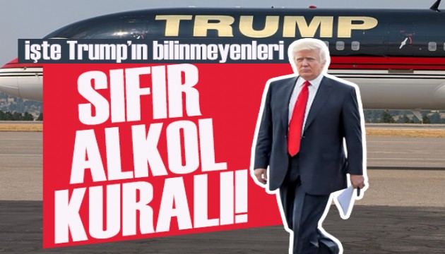 Trump'ın en yakını bilinmeyenlerini anlattı: Sıfır alkol kuralı ve uçak totemi!
