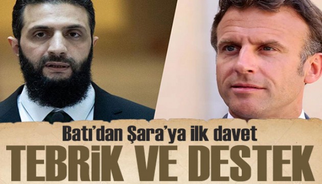 Batı'dan Şara'ya ilk davet: Suriye'nin ulusal çıkarlarına odaklanacağız