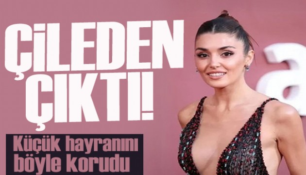 Hande Erçel'den küçük hayranına kaba davranan korumasına uyarı