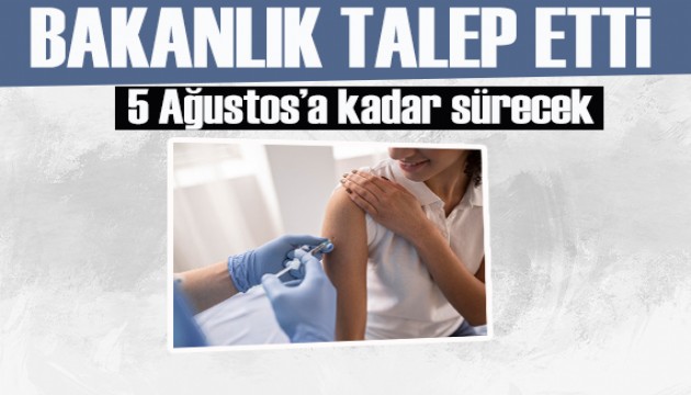 Sağlık Bakanlığı talep etti, Influenza aşısı alınacak