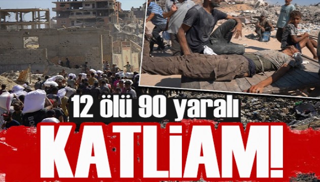 Gazze'de yardım kuyruğunda katliam: 12 ölü, 90 yaralı
