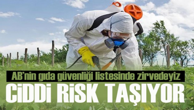 Türkiye, AB'nin gıda güvenliği listesinde zirvede!