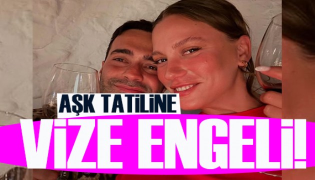 Aşk tatiline vize engeli! Serenay Sarıkaya tek başına Fransa'ya uçtu