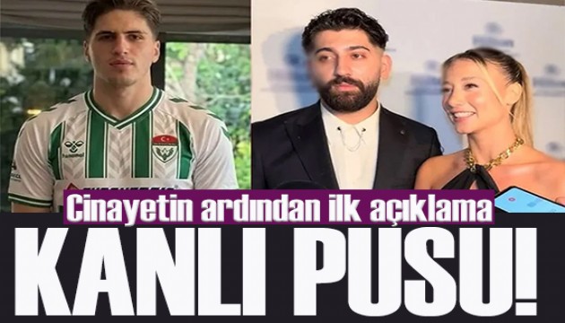 Genç futbolcu öldürüldü! Kanlı pusunun ardından Rapçi Canbay konuştu