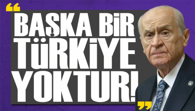 Bahçeli'den dikkat çeken açıklama: Birbirimizi hırpalamak gaflettir!