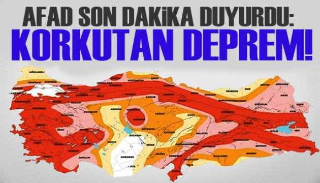 AFAD duyurdu: Malatya'da 4,9 büyüklüğünde deprem!