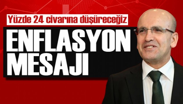 Bakan Şimşek'ten enflasyon mesajı: Vatandaşımızın beklentileri iyileşecek