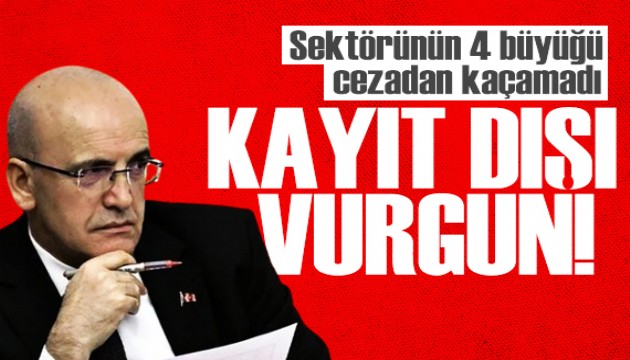 Kayıt dışı 3 milyar TL! Bakan Şimşek: Piyasa bozucular tespit ediliyor