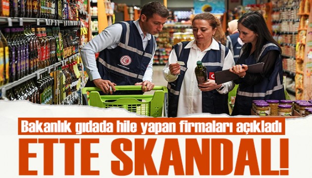Gıdada hile yapan firmalar ifşalandı! Bakanlık listeyi güncelledi: Sucuk ve yumurtada hile