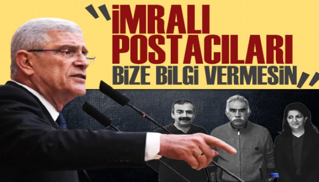 Dervişoğlu'ndan net mesaj: Bize bilgi verecek olan İmralı postacıları değil!