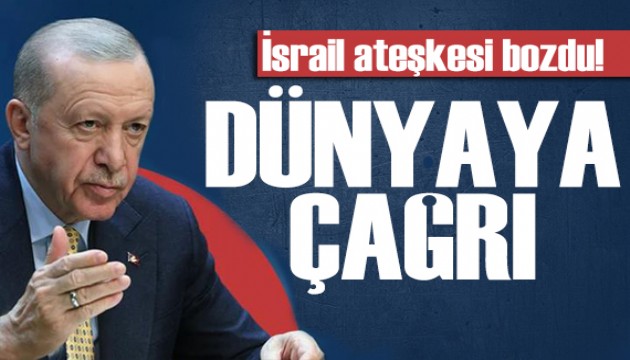 Erdoğan'dan Gazze diplomasisi! İletişim Başkanlığı paylaştı: Dünyaya çağrı!