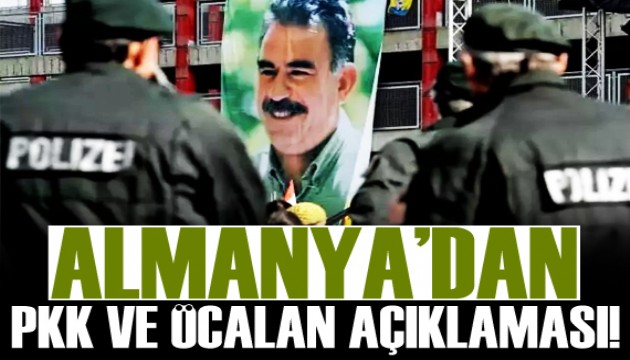 Almanya'dan PKK ve Öcalan açıklaması!