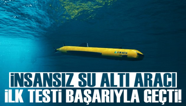 STM NETA'nın ilk deniz testi başarıyla gerçekleştirildi